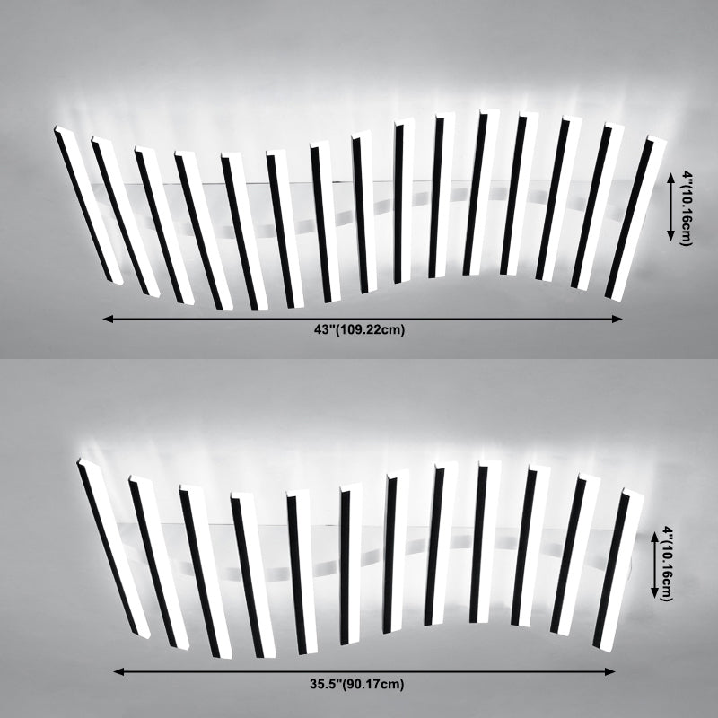 Luz de techo empotrada lineal Luces de techo empotradas LED Iluminación empotrada contemporánea