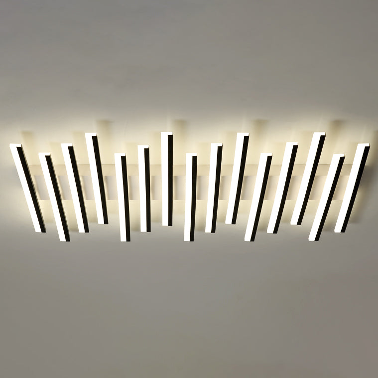 Luz de techo empotrada lineal Luces de techo empotradas LED Iluminación empotrada contemporánea
