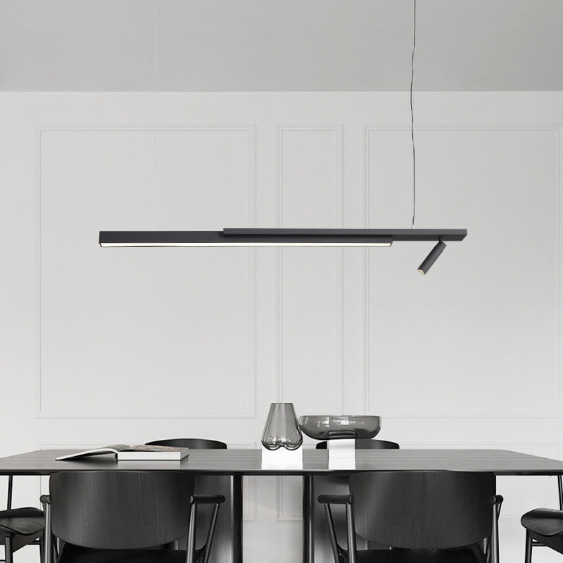Linear Isola Lighting Isola Fissature Luci a sospensione da cucina contemporanea