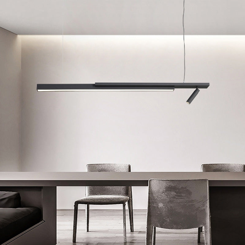 Linear Isola Lighting Isola Fissature Luci a sospensione da cucina contemporanea
