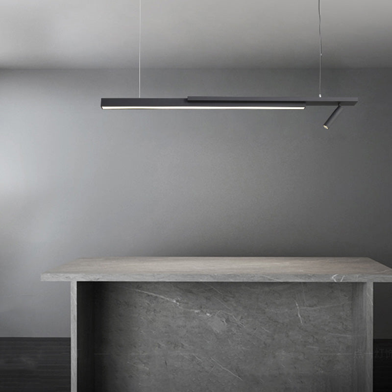 Linear Isola Lighting Isola Fissature Luci a sospensione da cucina contemporanea