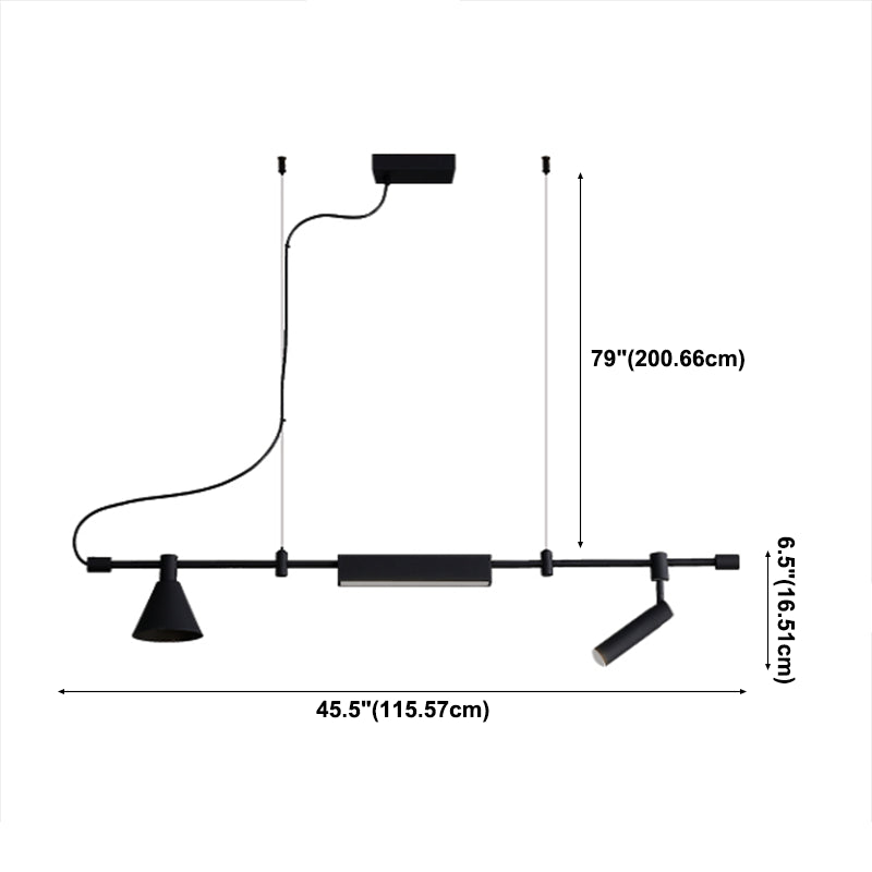 Geometric Island Light Fixtures Contemporary Kitchen Island Lighting Metal