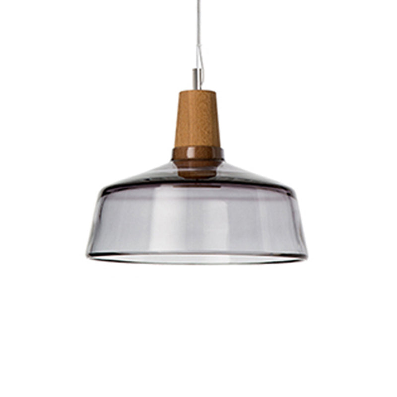 Iluminación colgante de tazón luces de techo industrial vaso 1 luces colgantes de luz