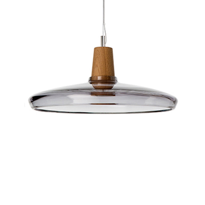 Iluminación colgante de tazón luces de techo industrial vaso 1 luces colgantes de luz