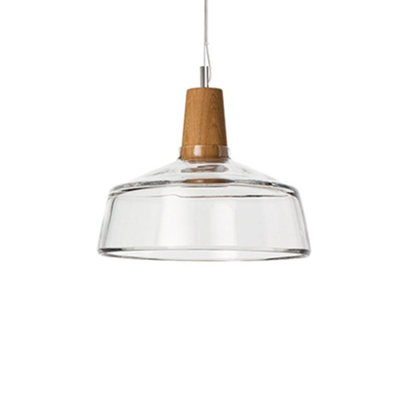 Iluminación colgante de tazón luces de techo industrial vaso 1 luces colgantes de luz