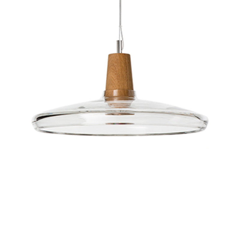 Iluminación colgante de tazón luces de techo industrial vaso 1 luces colgantes de luz