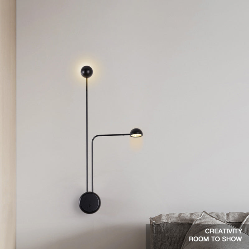 Linear Sconce Light Fixtures Modern Sconce Lighting Metal 2 Light Wall Sconce