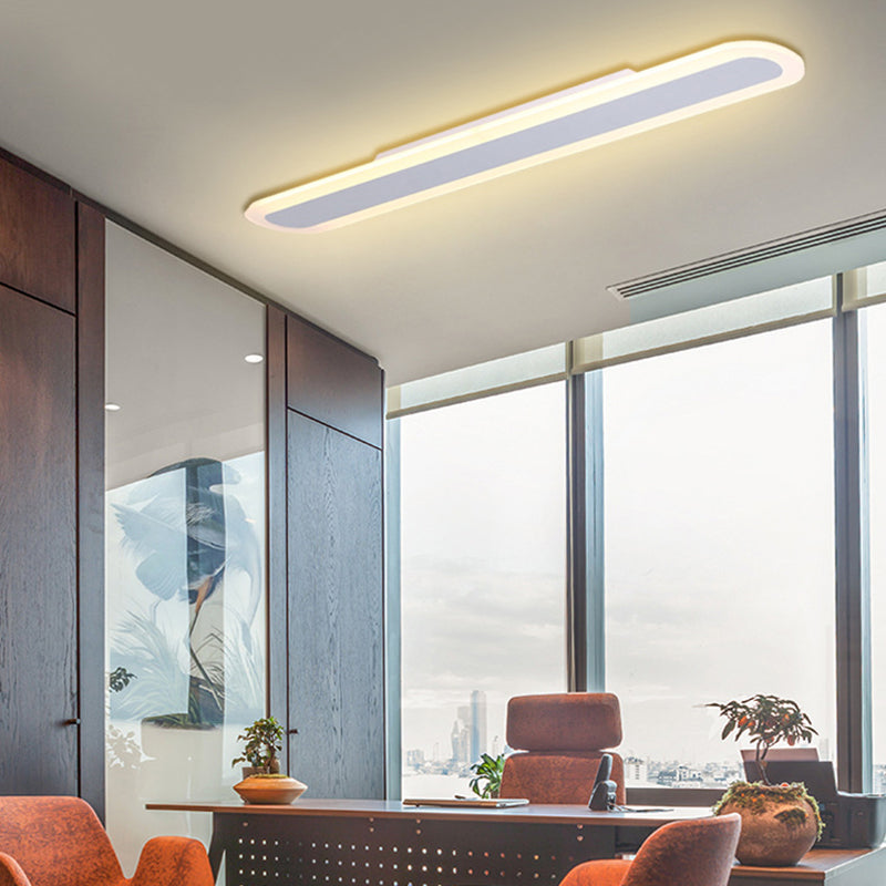 1 Light Linear Wall Mount Light Fixture Modern Wall Lamp Metal Wall Sconces