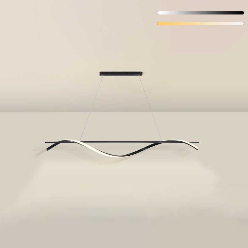 Luce a sospensione per la sala da pranzo per sala da pranzo, semplice caratteristica caratteristica di stile moderno