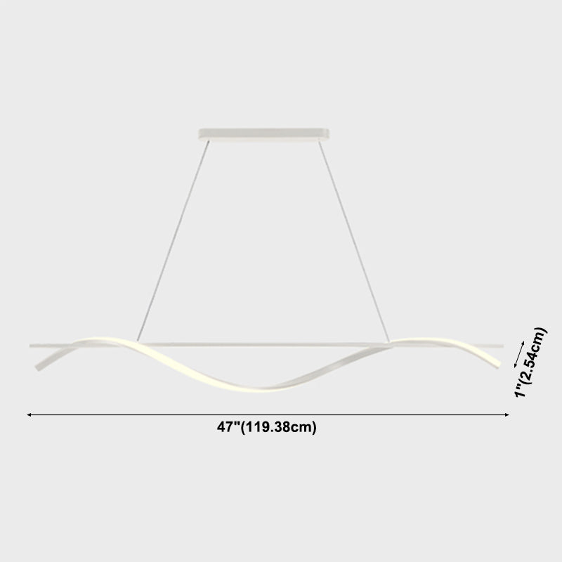 Luce a sospensione per la sala da pranzo per sala da pranzo, semplice caratteristica caratteristica di stile moderno