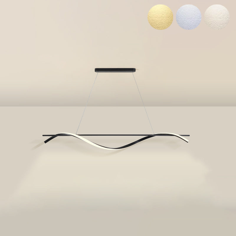 Luce a sospensione per la sala da pranzo per sala da pranzo, semplice caratteristica caratteristica di stile moderno