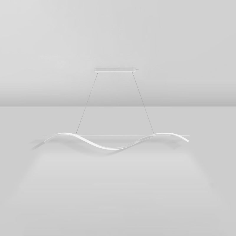 Simple Characteristic Modern Style LED Hanging Island Pendant Light for Dining Room