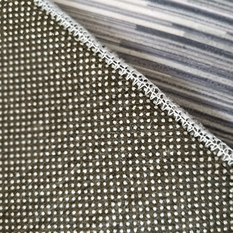 White Tone Nordic Area Carpet Polyester Color Blooming Rug Non-Slip Backing Carpet for Home Decor