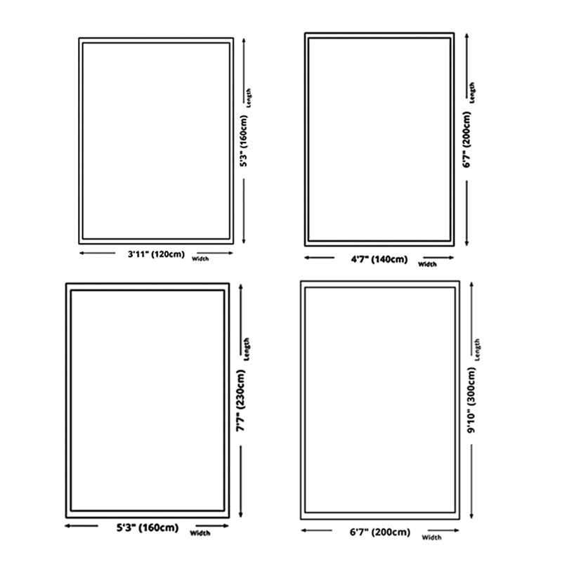 Distressed Native American Rug Classic Tribal Print Carpet Non-Slip Backing Rug for Home Decor