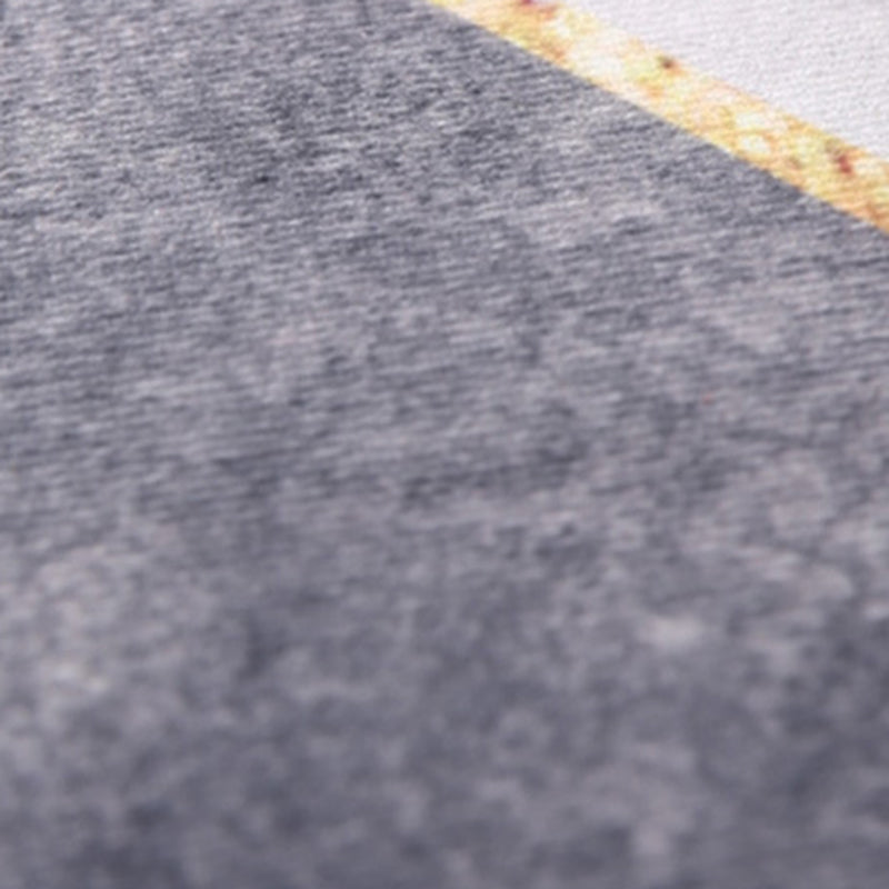 Classic Shabby Chic Rug Whitewashed Floral Printed Carpet Anti-Slip Backing Carpet for Home Decor