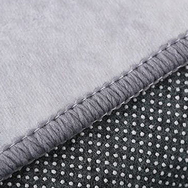 Classic Shabby Chic Rug Whitewashed Floral Printed Carpet Anti-Slip Backing Carpet for Home Decor