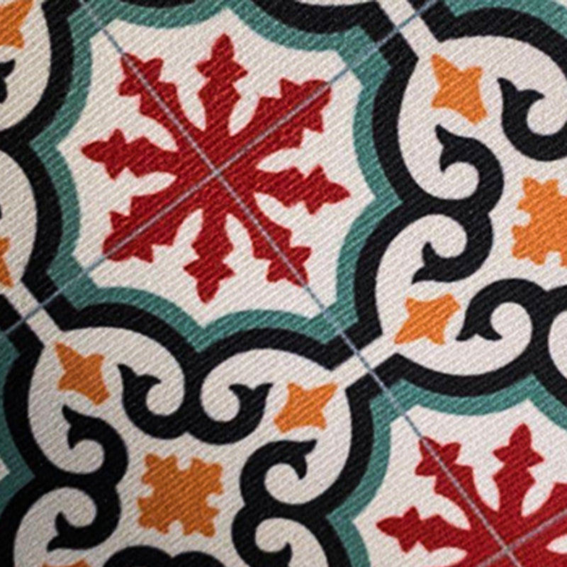 Luxuriöser viktorianischer Indoor -Teppich antiker Blumendruck Teppich -Waschmaschine für die Heimdekoration