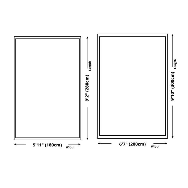 Multicolor Simplicity Area Carpet Polyester Floral Print Indoor Rug Easy Care Carpet for Living Room