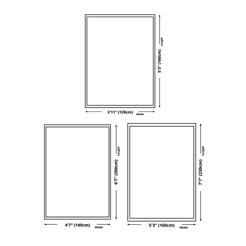 Glam Floral Printed Area Rug Mid-Century Polyester Rug Non-Slip Backing Carpet for Home Decoration