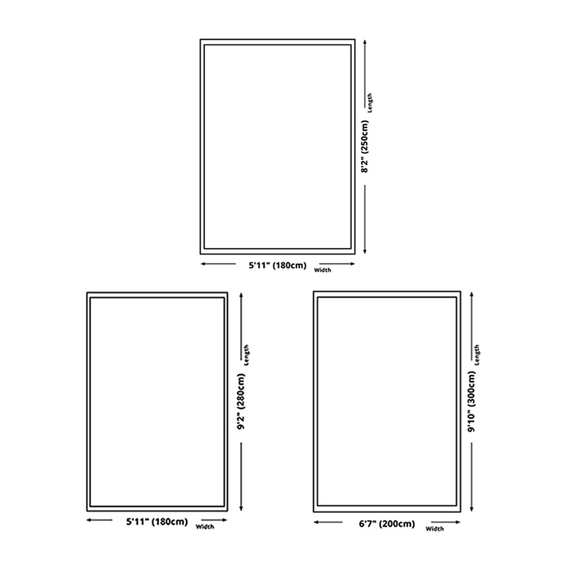 Glam Floral Printed Area Rug Mid-Century Polyester Rug Non-Slip Backing Carpet for Home Decoration