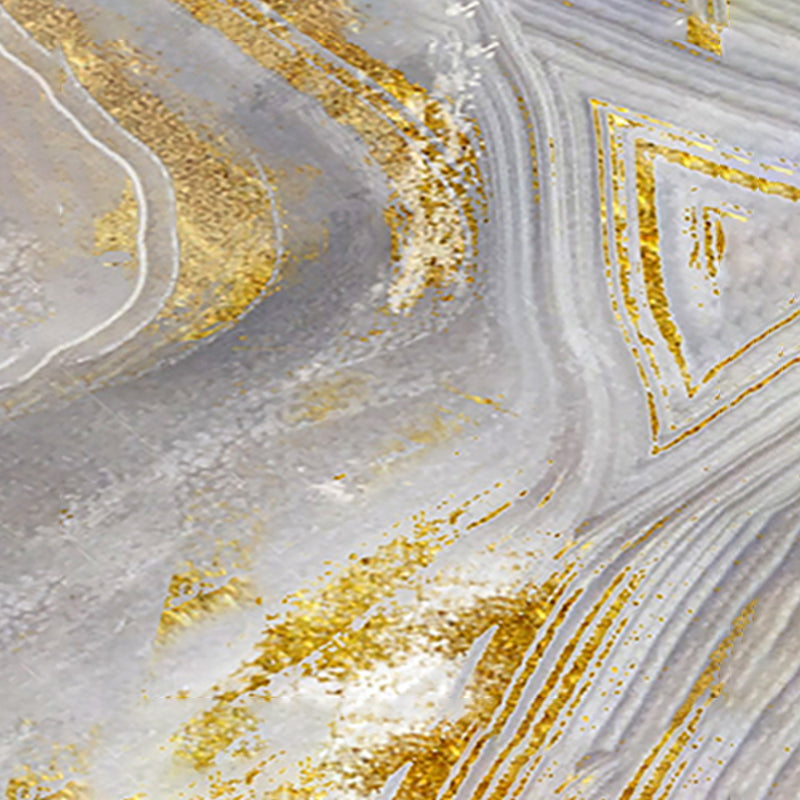 Modern Color Blooming Rug Color Mixed Polyester Area Carpet Stain Resistant Rug for Living Room