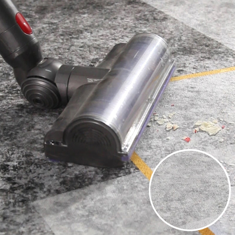 Blue Tone Modern Indoor Rug Polyester Abstract Print Carpet Non-Slip Backing Rug for Home Decoration