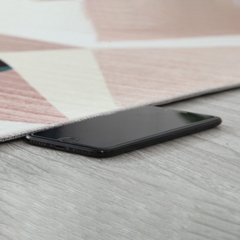 Farb gemischte abstrakte Linien Teppich Polyester Freizeit Teppich Anti-Rutsch-Rutsching-Indoor-Teppich für Wohnkultur