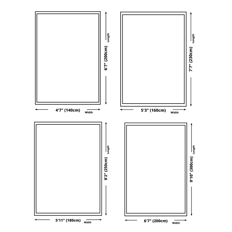 Color Tone Modern Area Carpet Polyester Triangle Indoor Rug Anti-Slip Backing Carpet for Living Room