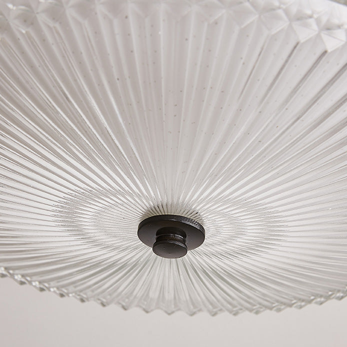 Flush Mount Ceiling Light American Country Style Indoor Round Shape Ceiling Mount Light