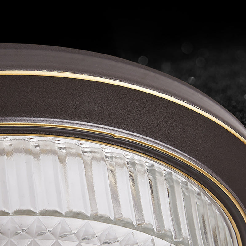 Flush Mount Ceiling Light American Country Style Indoor Round Shape Ceiling Mount Light