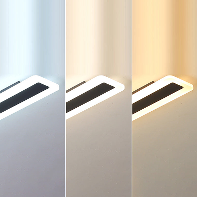 Deux Head Modern Flush Ceiling Spotlight Iron LED Track Light Fixture for Dinning Room