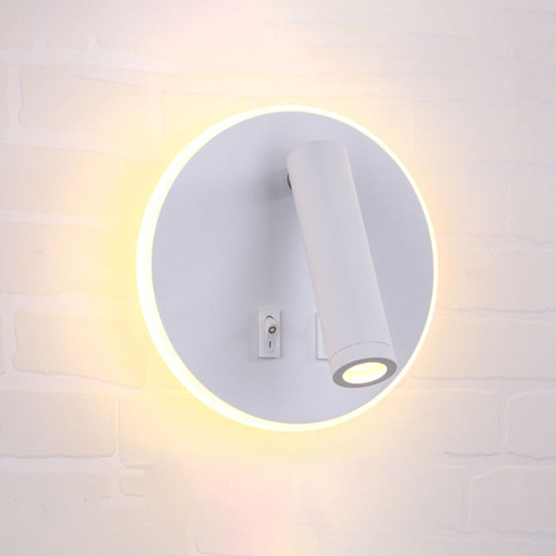 Lampe de lecture LED de lit de chevet LED LED LED-PECTORY MATIQUE contemporain pour chambre à coucher