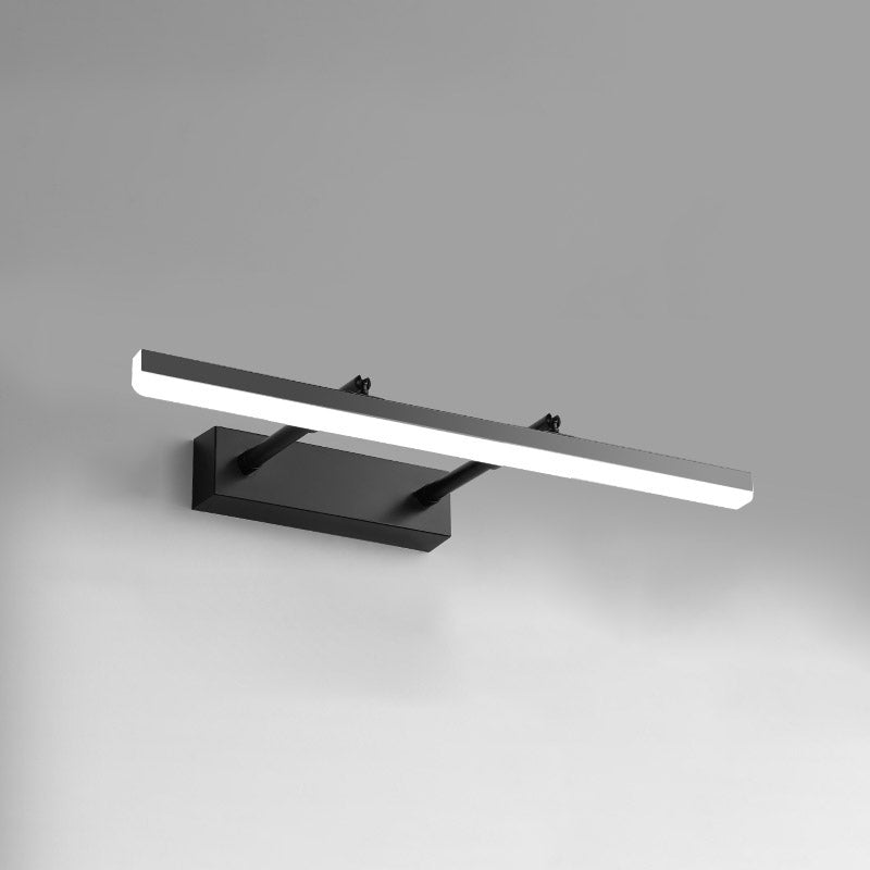 Metal linear Shade Swing Arm Wall Lights Modern 1 Head Wall Mount Fixture