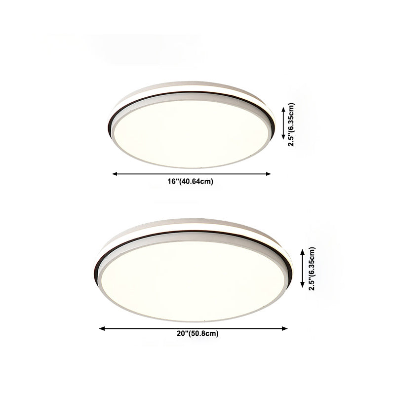 Plafonnier encastré moderne à LED géométrique