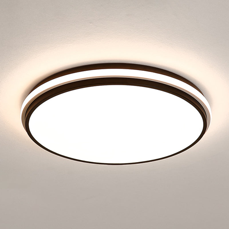 Plafonnier encastré moderne à LED géométrique