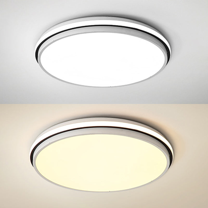 Plafonnier encastré moderne à LED géométrique