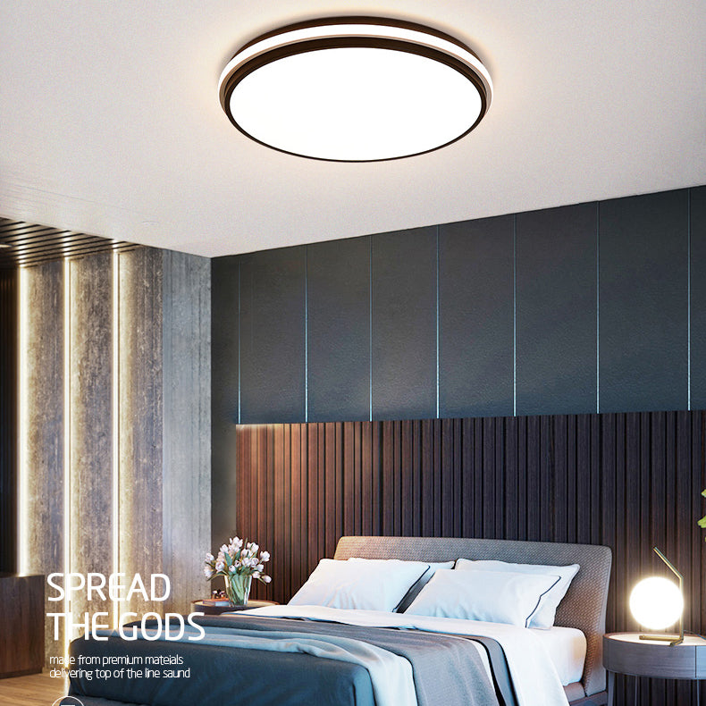 Plafonnier encastré moderne à LED géométrique