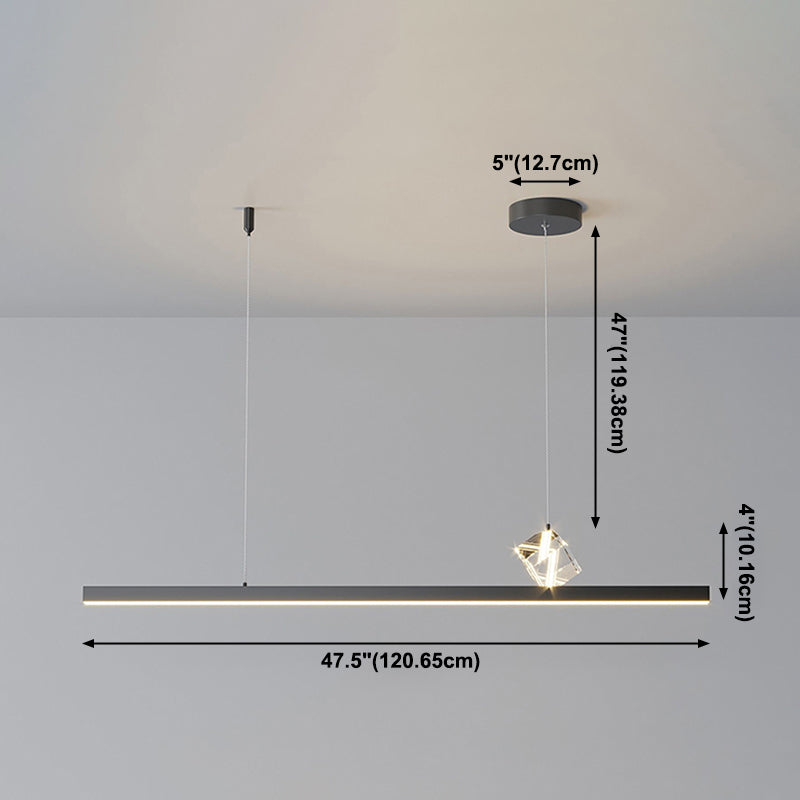 Modern Lighting Chandelier Linear Pendant Lighting Chandelier Light Fixture