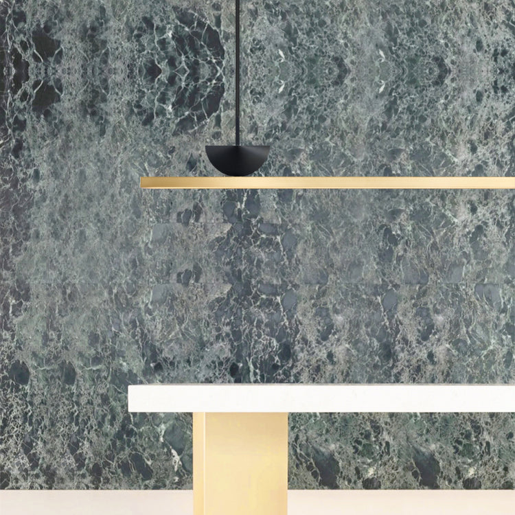 Illuminazione dell'isola contemporanea illuminazione isola lineare lampada lampadario