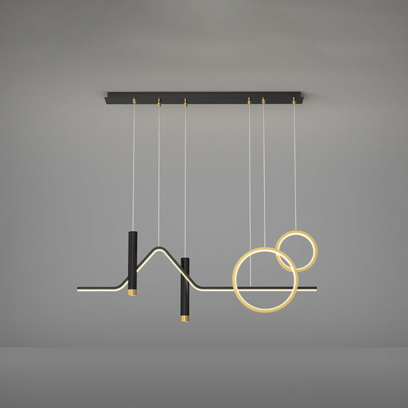 Modern Chandeliers For Dining Room Geometric Pendant Lighting Fixtures