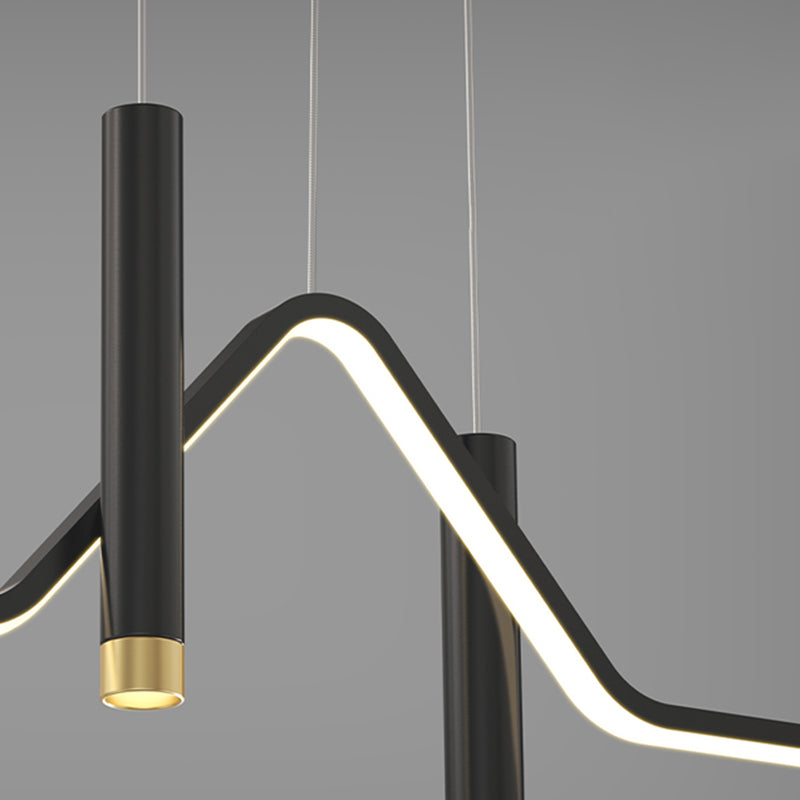 Modern Chandeliers For Dining Room Geometric Pendant Lighting Fixtures