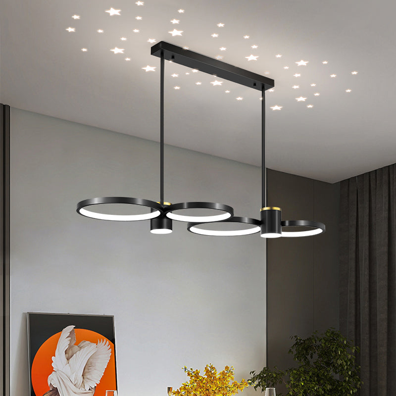 Modern Kitchen Pendant Lights Linear Pendant Chandelier Lighting Fixtures