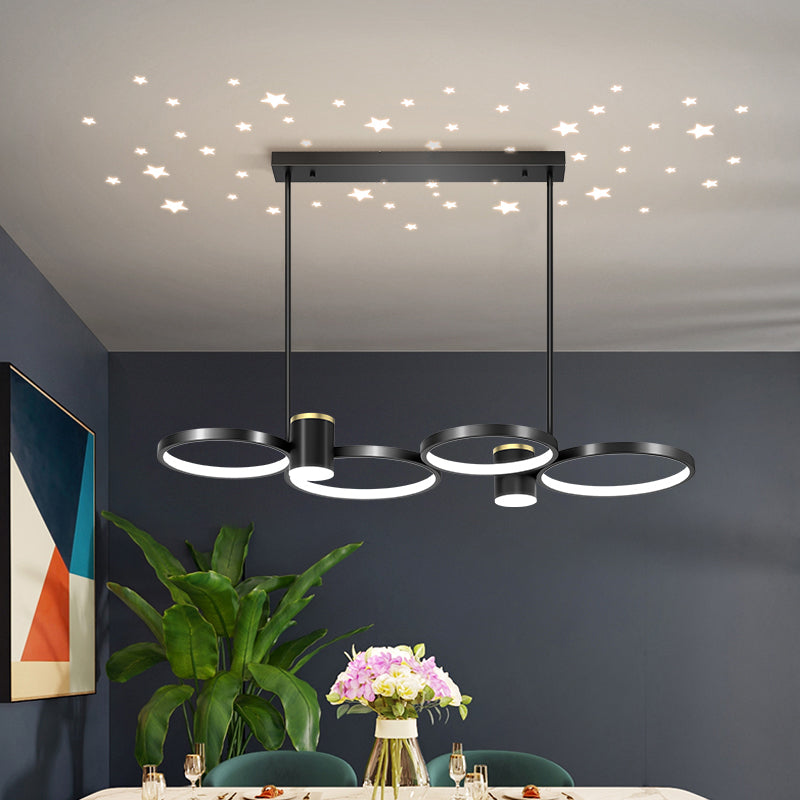 Modern Kitchen Pendant Lights Linear Pendant Chandelier Lighting Fixtures