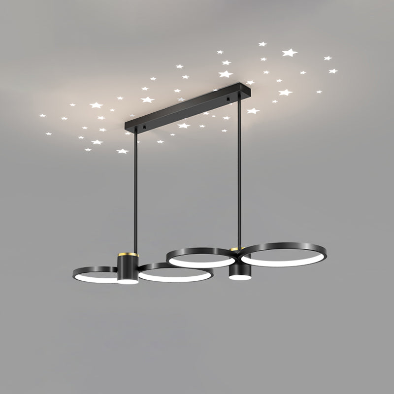 Modern Kitchen Pendant Lights Linear Pendant Chandelier Lighting Fixtures