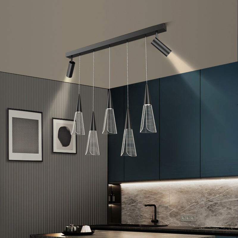 Contemporary Pendant Lights For Kitchen Island Linear Island Lighting Island Lights