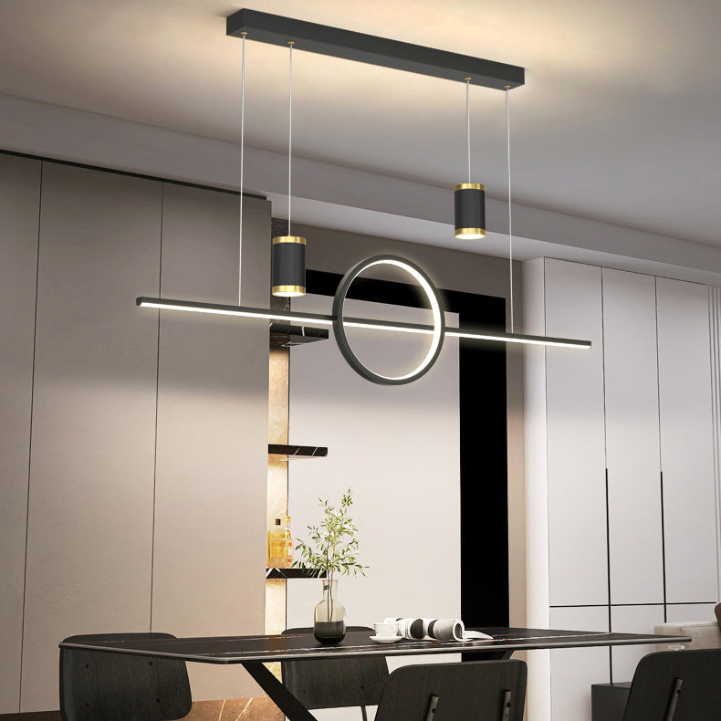 Contemporary Kitchen Pendant Lights Linear Chandelier Island Light Fixtures