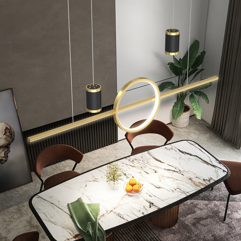 Contemporary Kitchen Pendant Lights Linear Chandelier Island Light Fixtures