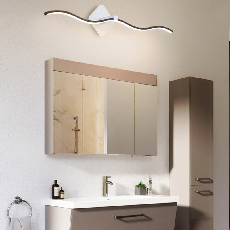 Modern Simple Fashion Style Linear Shade Wall Sconce Metal 1 Approches légères