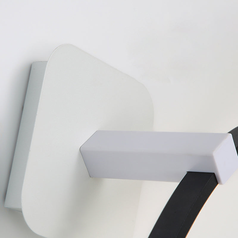 Modern Simple Fashion Style Linear Shade Wall Sconce Metal 1 Approches légères