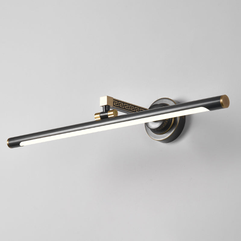 Éclairage de mur de miroir de style simple de style simple à 1 lumière